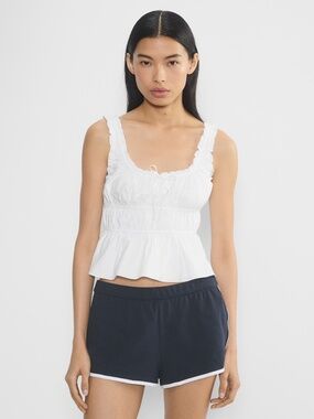 Sunday Best Helena Poplin Top, Size Small, Aritiza